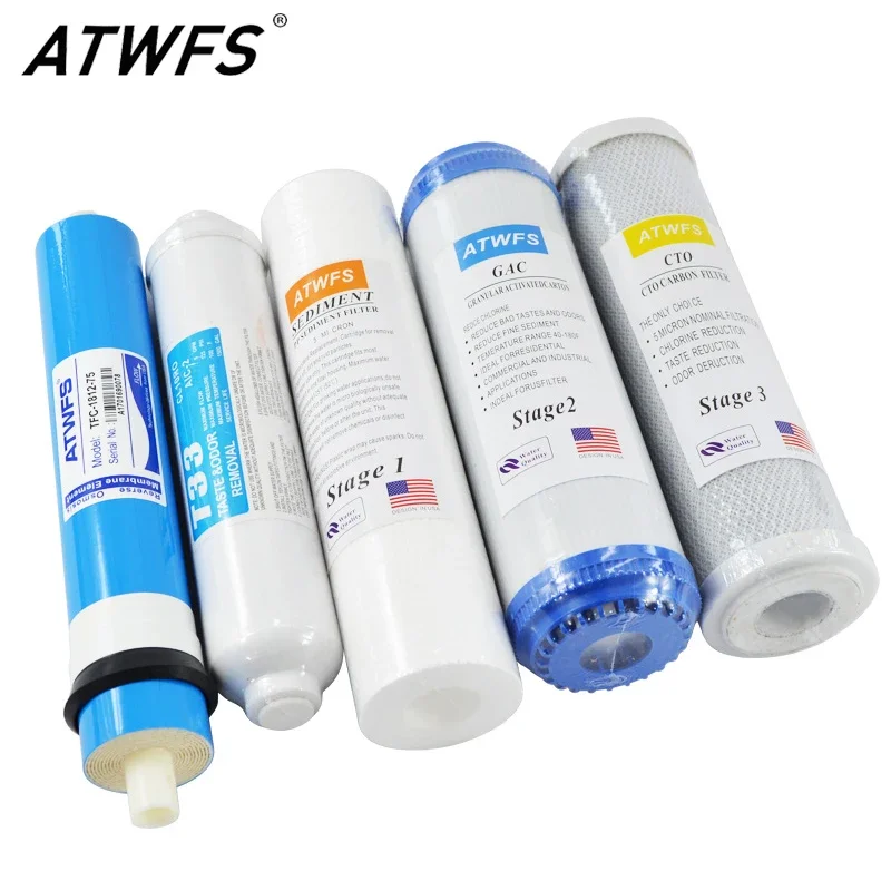 ATWFS 5 المرحلة التناضح العكسي RO مجموعة استبدال