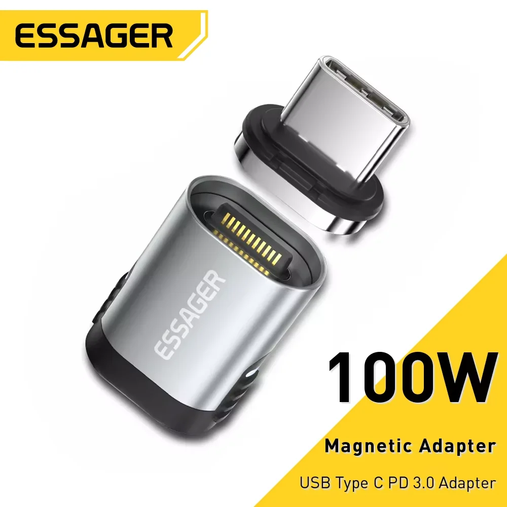 Essager 100 واط محول مغناطيسي 24 دبابيس USB