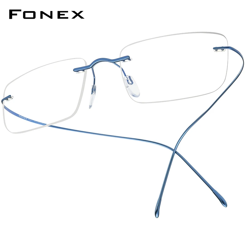 إطار نظارات FONEX B من التيتانيوم للرجال تصميم